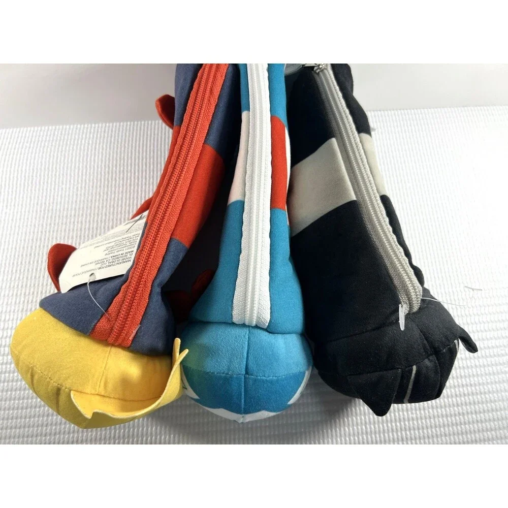 3 Yoobi x Marvel Captain Marvel 10” Pencil Pouch Case Bag! Fun School Supplies